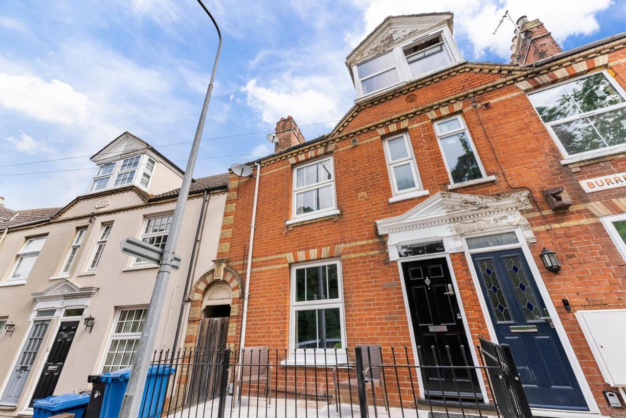 Rooms In City Centre House With Kitchen, Lounge, Garden Ipswich Exterior photo